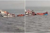 One passenger died after a boat capsized in the sea near Elephanta in Mumbai, 20 people were rescued