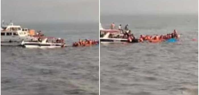 One passenger died after a boat capsized in the sea near Elephanta in Mumbai, 20 people were rescued