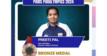 Para athlete Preeti Pal won bronze medal in Paris Paralympics