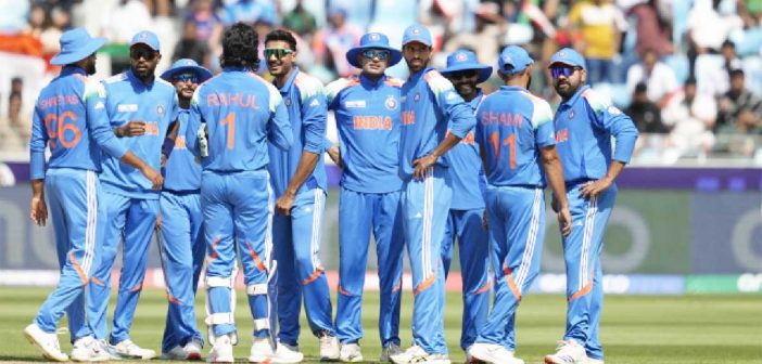 Champions Trophy: Indian team got a target of 242 runs to win against Pakistan