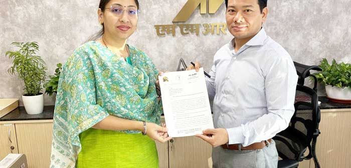 MLA Sneha Dubey Pandit met MMRDA officer regarding development works