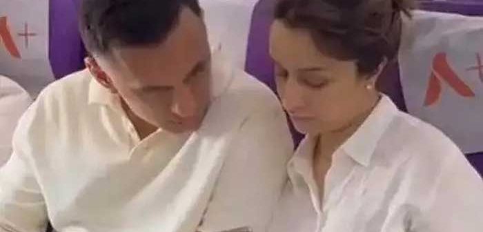 Shraddha Kapoor seen with Rahul Modi in flight, photo goes viral