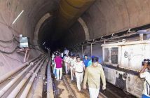 Telangana: Army and NDRF engaged in rescuing eight people trapped in the tunnel