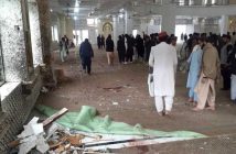 Suicide bomb blast in mosque in Khyber Pakhtunkhwa, Pakistan